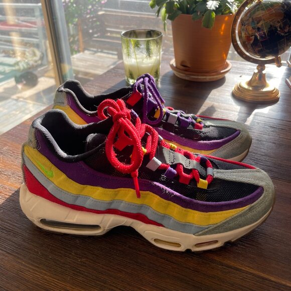Nike Airmax 95 SP Multicolor - US Womens size 9 - No box - Picture 4 of 8